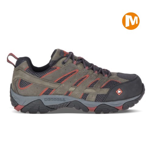 Merrell Moab Vertex Vent Comp Toe Sicherheitsschuhe Herren DunkelOlivgrün [DE-DECYB]